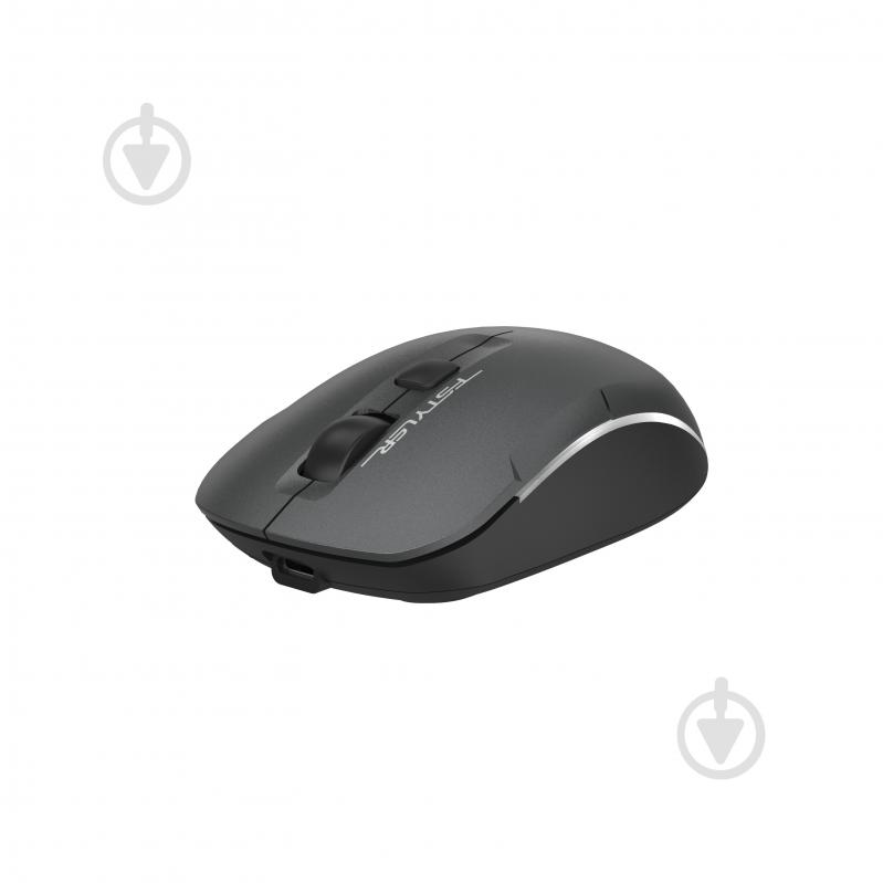 Миша A4Tech безшумна BT+RF (Combo), 2000DPI black/grey (FB26CS Air) - фото 2 Миша A4Tech безшумна BT+RF (Combo), 2000DPI black/grey (FB26CS Air) - фото 2