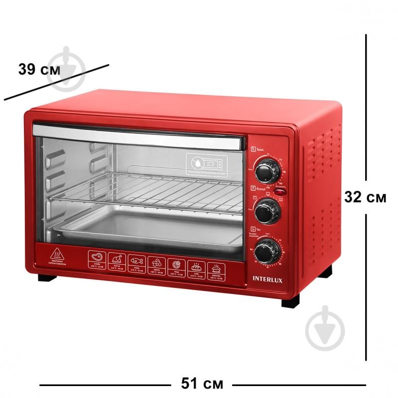 Электрическая печь INTERLUX ILEO-0038R - фото 5