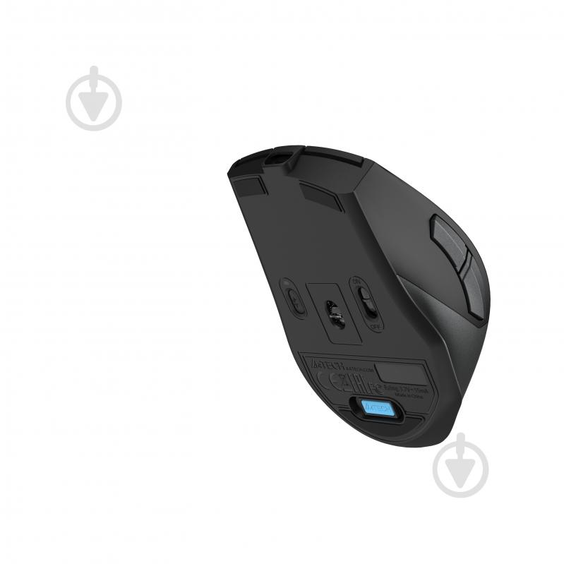 Мышка A4Tech бесшумная, BT+RF (Combo) black/grey (FB45CS Air) - фото 6 Мышка A4Tech бесшумная, BT+RF (Combo) black/grey (FB45CS Air) - фото 6