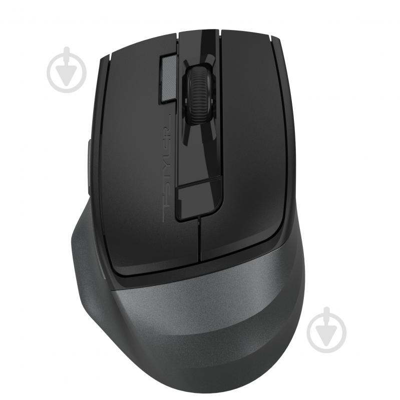 Мышка A4Tech бесшумная, BT+RF (Combo) black/grey (FB45CS Air) - фото 1 Мышка A4Tech бесшумная, BT+RF (Combo) black/grey (FB45CS Air) - фото 1