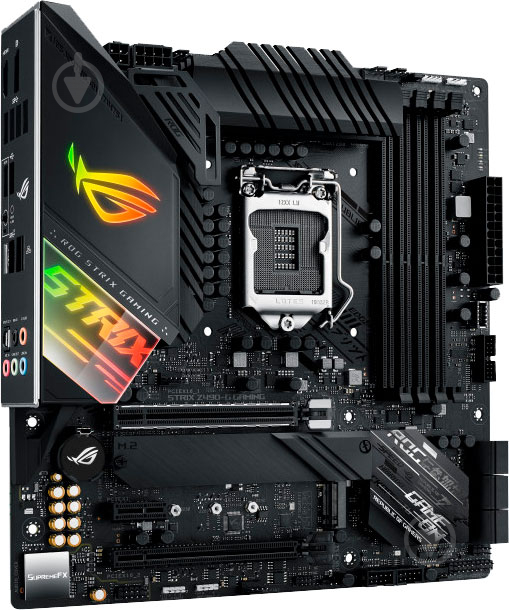 Материнская плата Asus STRIX Z490-G GAMING (Socket 1200, Intel Z490, mirco ATX) - фото 2