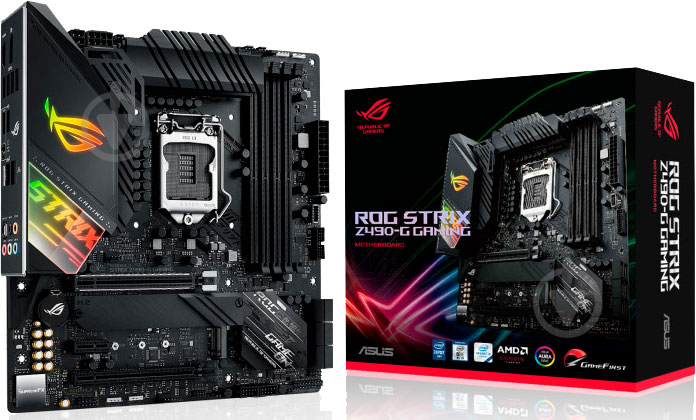 Материнская плата Asus STRIX Z490-G GAMING (Socket 1200, Intel Z490, mirco ATX) - фото 9