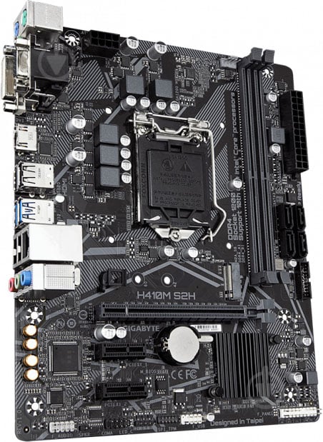 Материнська плата Gigabyte H410M S2H (Socket 1200, Intel H410, mirco ATX) - фото 3