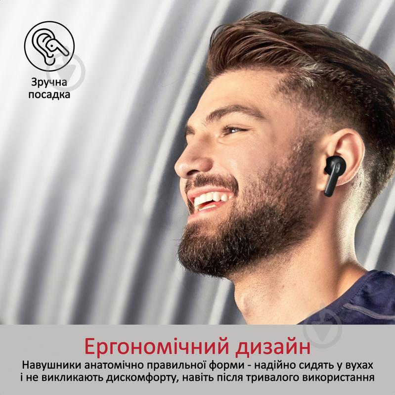 Наушники Promate Charisma-2 Bluetooth 5 black (charisma-2.black) - фото 4 Наушники Promate Charisma-2 Bluetooth 5 black (charisma-2.black) - фото 4
