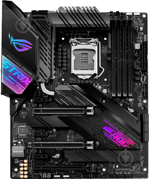 Материнська плата Asus STRIX Z490-E GAMING (Socket 1200, Intel Z490, ATX) - фото 1