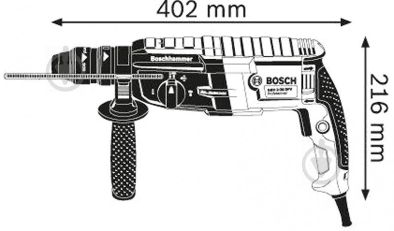 Перфоратор Bosch Professional GBH 2-28 0611267600 - фото 4