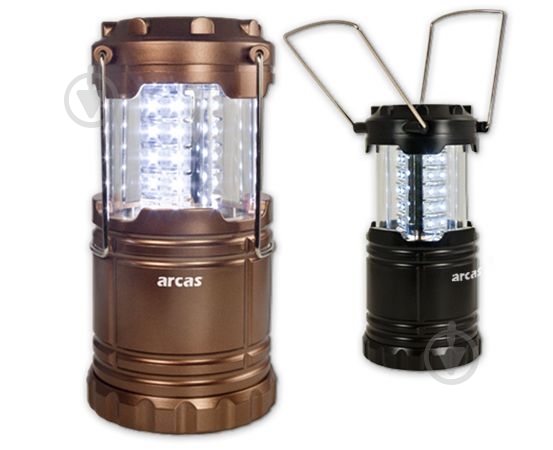 Фонарь Arcas 30LED Lantern Cooper 3*R6 120 Lm черный - фото 1