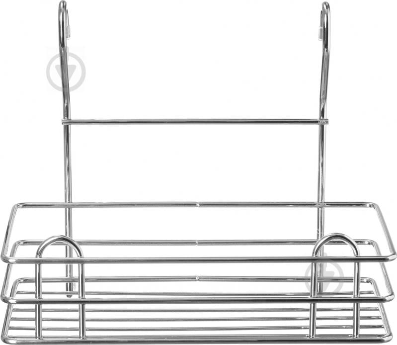 Полиця на рейлінг Flamberg 280x175x240 мм хром - фото 2