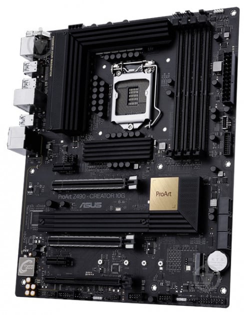 Материнская плата Asus PROART Z490-CREATOR 10G (Socket 1200, Intel Z490, ATX) - фото 2