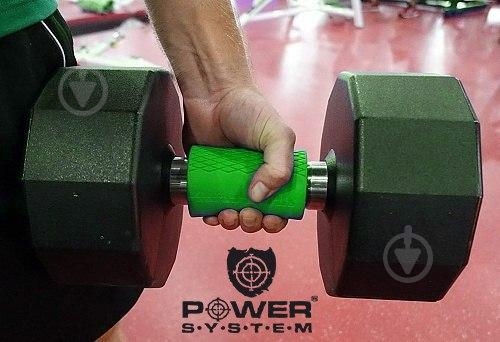 Расширитель для грифа зеленый Power System 12 см 4057GN-0 - фото 6 Расширитель для грифа зеленый Power System 12 см 4057GN-0 - фото 6