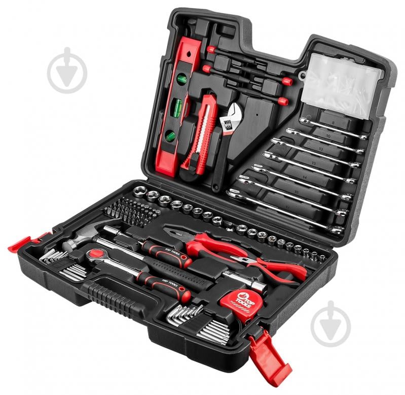 Набор ручного инструмента Top Tools 194 шт. 38D545 - фото 3 Набор ручного инструмента Top Tools 194 шт. 38D545 - фото 3