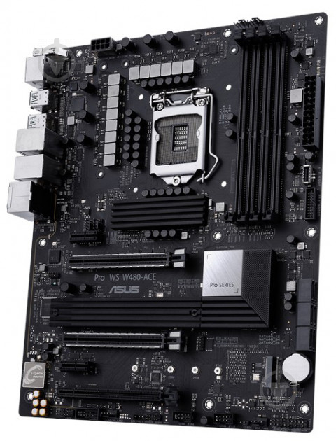 Материнская плата Asus PRO WS W480-ACE (Socket 1200, Intel W480, ATX) - фото 2