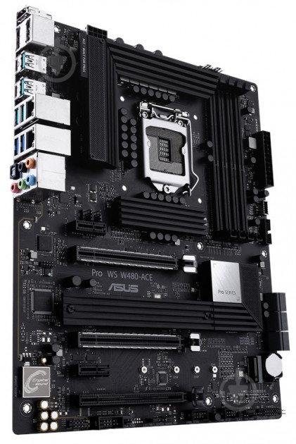 Материнская плата Asus PRO WS W480-ACE (Socket 1200, Intel W480, ATX) - фото 3