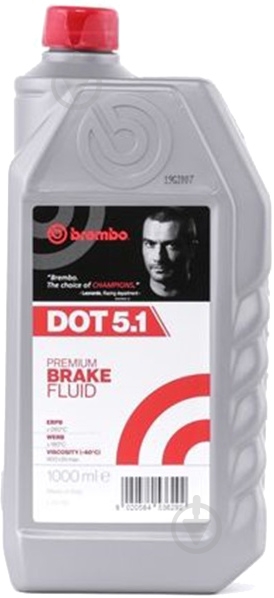 Тормозная жидкость BREMBO DOT-5.1 1 л (BML05010) - фото 1