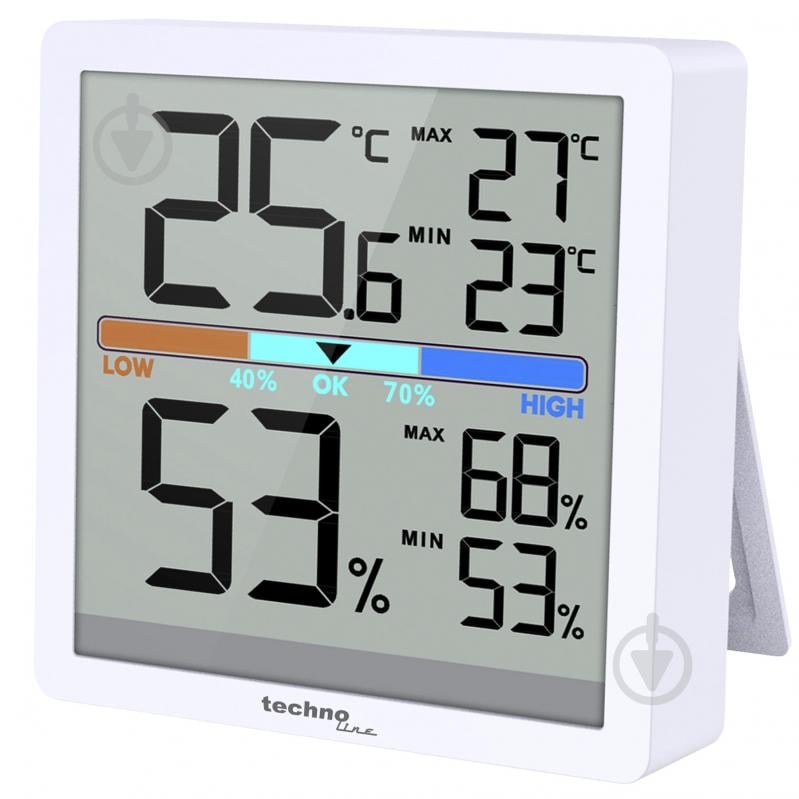 Термогигрометр Technoline WS9472 White (WS9472) - фото 1
