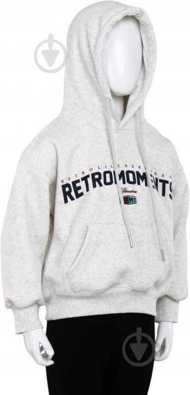 Худи для мальчика HW р.160 серый - фото 3