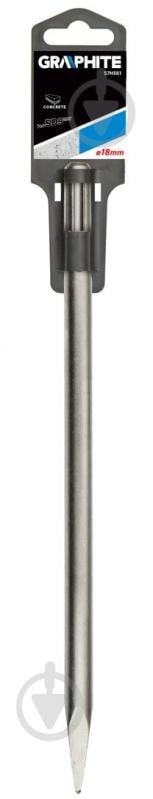 Стамеска GRAPHITE SDS Max 18x400 мм 57H561 - фото 3
