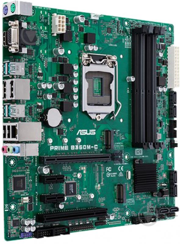 Материнська плата Asus PRIME B360M-C/CSM (Socket 1151, Intel B360, mirco ATX) - фото 3