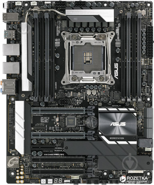 Материнська плата Asus WS C422 PRO/SE (Socket 2066, Intel C422, ATX) - фото 1