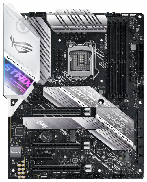 Материнская плата Asus STRIX Z490-A GAMING (Socket 1200, Intel Z490, ATX) - фото 1