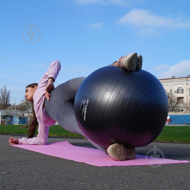 Коврик гимнастический PowerPlay 1830х610х4 мм PP_4010 розовый - фото 7