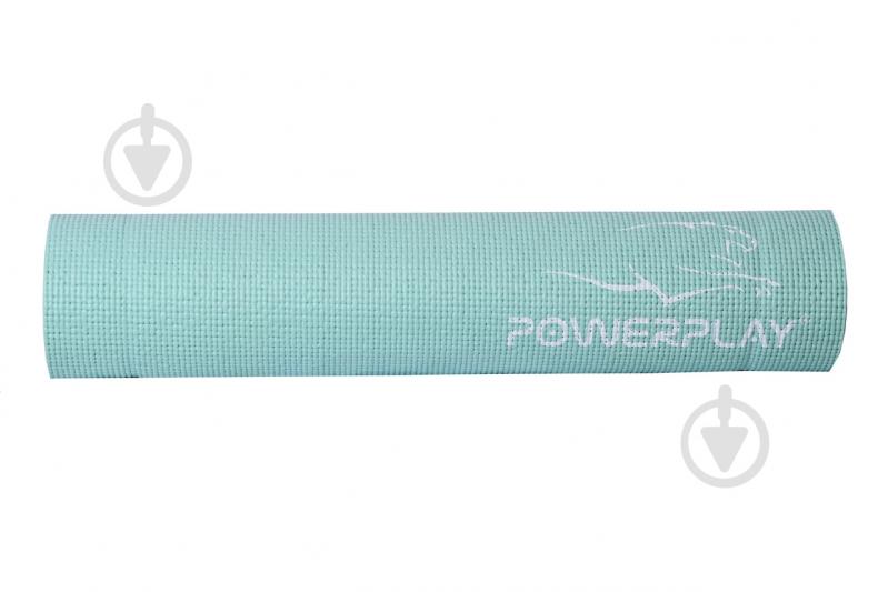 Коврик гимнастический PowerPlay 1830х610х6 мм PP_4010 мятный - фото 3