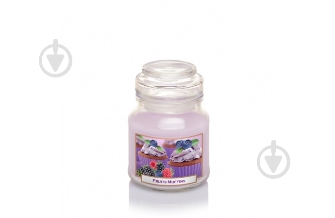 Свічка ароматична Bartek Candles Свічка в банці 130г. Фруктові тістечка - фото 2