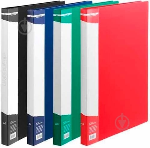Папка с прижимом A4 с боковым зажимом в ассортименте Buromax BM.3402-99 - фото 1