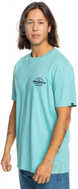 Футболка Quiksilver TRADESMITH SS EQYZT07659-BHA0 р.XL голубой - фото 2