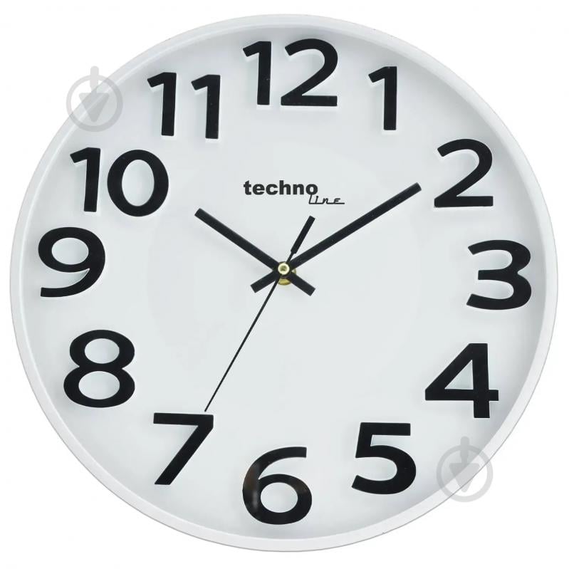 Часы настенные White (WT4100) Technoline - фото 1