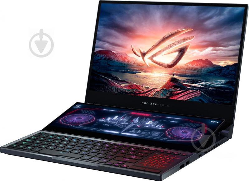 Ноутбук Asus ROG Zephyrus Duo 15 GX550LWS-HF096T 15,6" (90NR02Y1-M02210) metal grey - фото 6