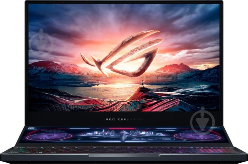 Ноутбук Asus ROG Zephyrus Duo 15 GX550LWS-HF096T 15,6" (90NR02Y1-M02210) metal grey - фото 2