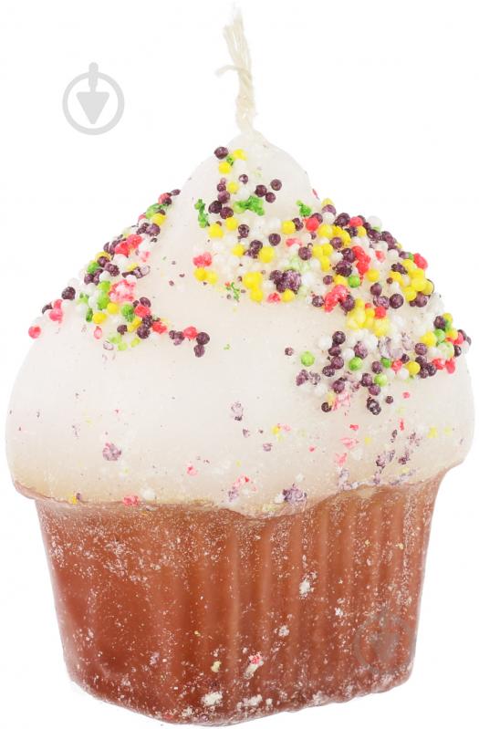 Свеча в форме десертного кекса - фото 1