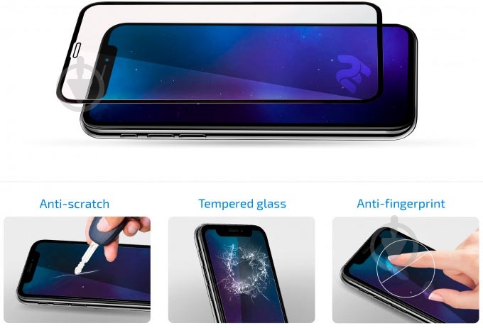 Защитное стекло 2E для Samsung Galaxy A3 2017 (2E-TGSG-GA3) - фото 5