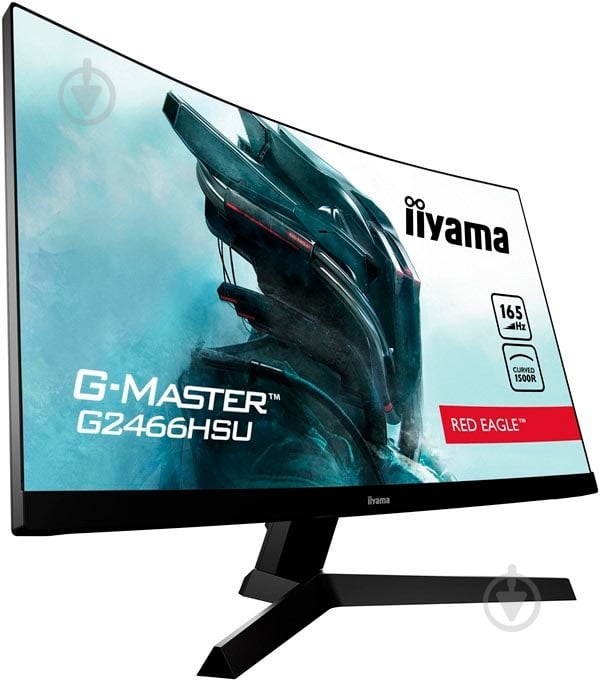 Монитор Iiyama G-Master Red Eagle 23,6" (G2466HSU-B1) - фото 2 Монитор Iiyama G-Master Red Eagle 23,6" (G2466HSU-B1) - фото 2