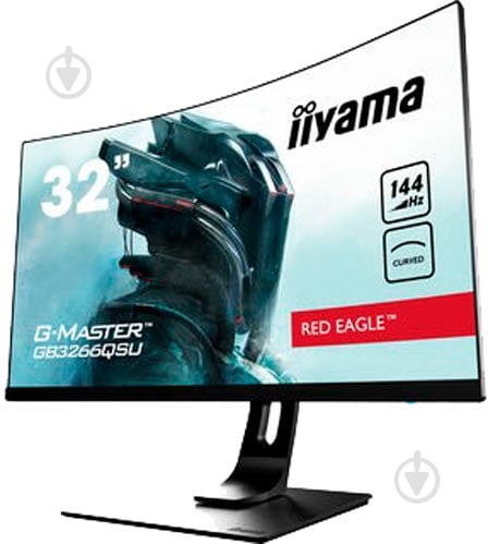 Монітор Iiyama G-Master 31,5" (GB3266QSU-B1) - фото 3