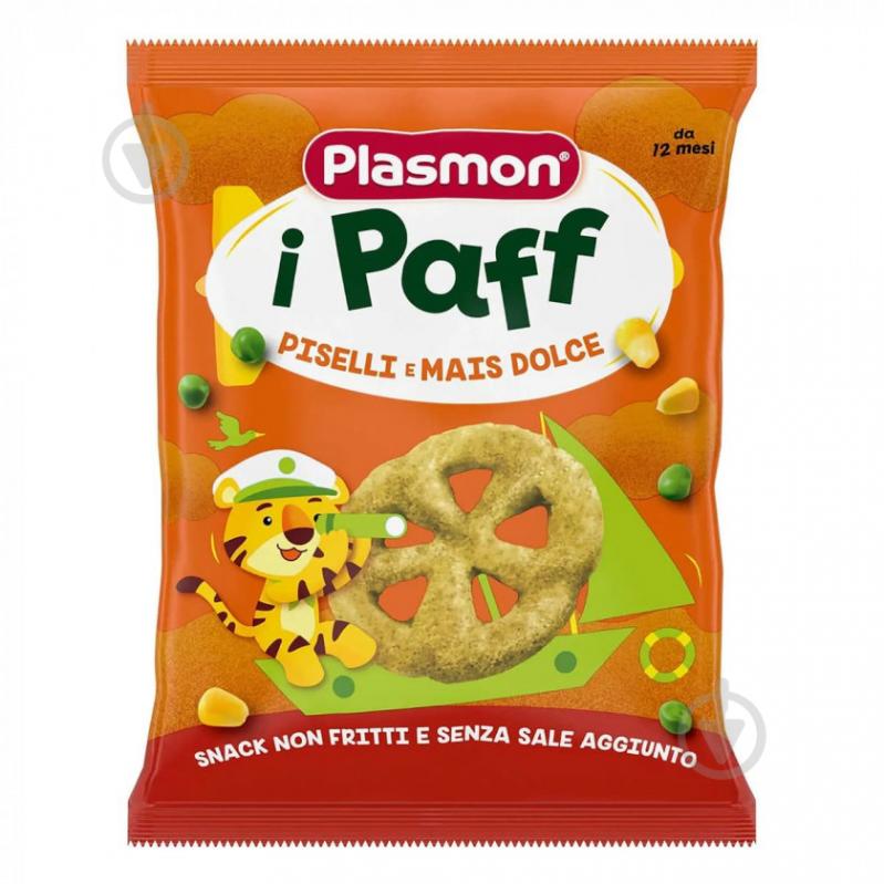 Снеки PLASMON Baby Puffs м/у 15 г - фото 1