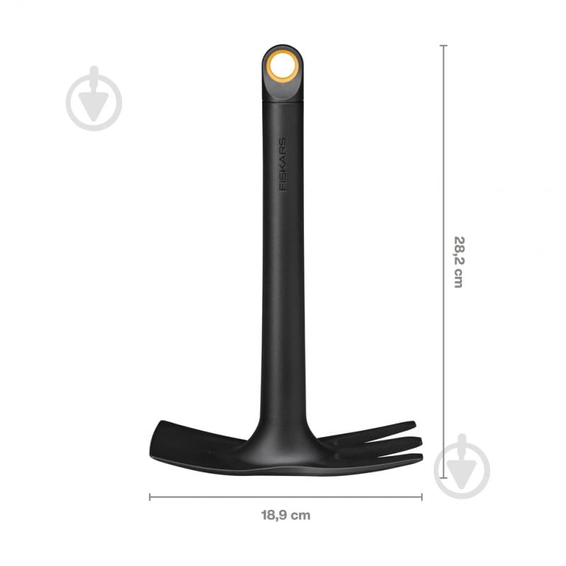 Сапка-граблі Fiskars посадкова SOLID - фото 3 Сапка-граблі Fiskars посадкова SOLID - фото 3