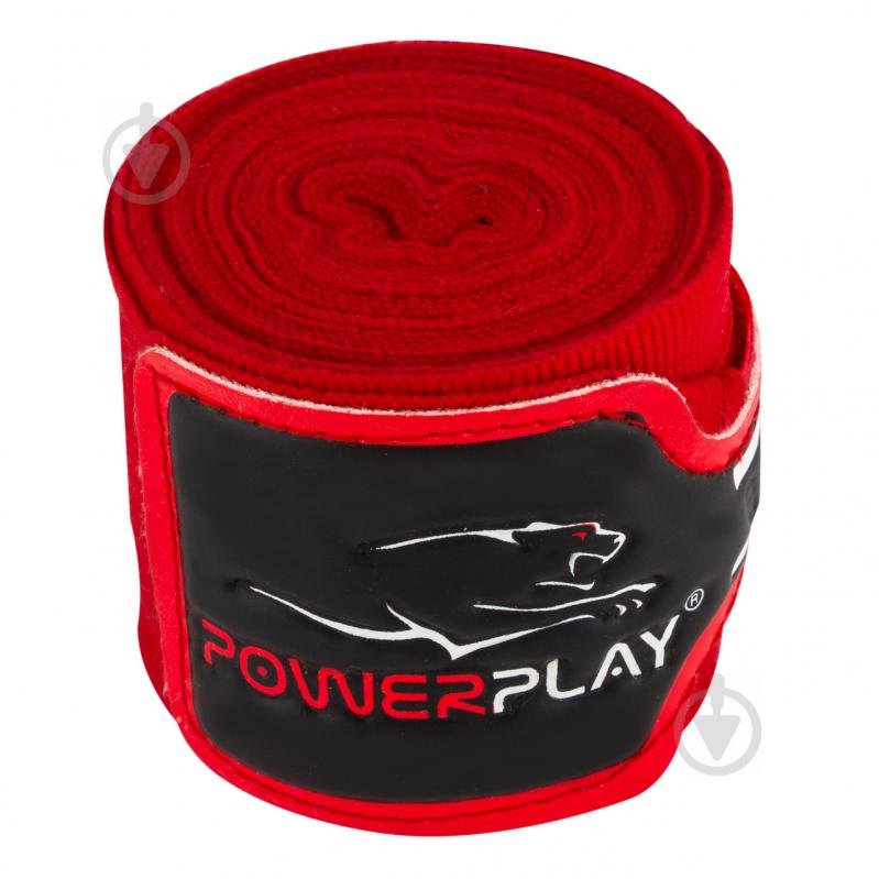 Боксерские бинты PowerPlay уни. красные 400 см PP_3046_Red - фото 5