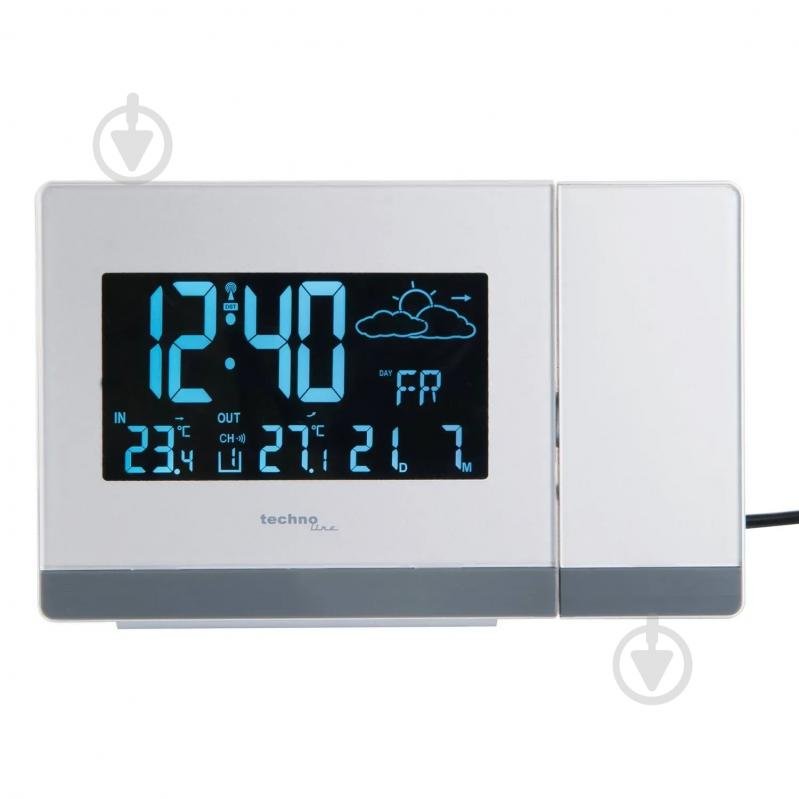 Часы проекционные Technoline White (WT549) - фото 1