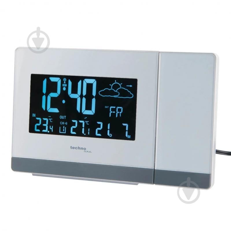 Часы проекционные Technoline White (WT549) - фото 3