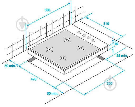Варочная поверхность электрическая Beko HIC64402T - фото 3