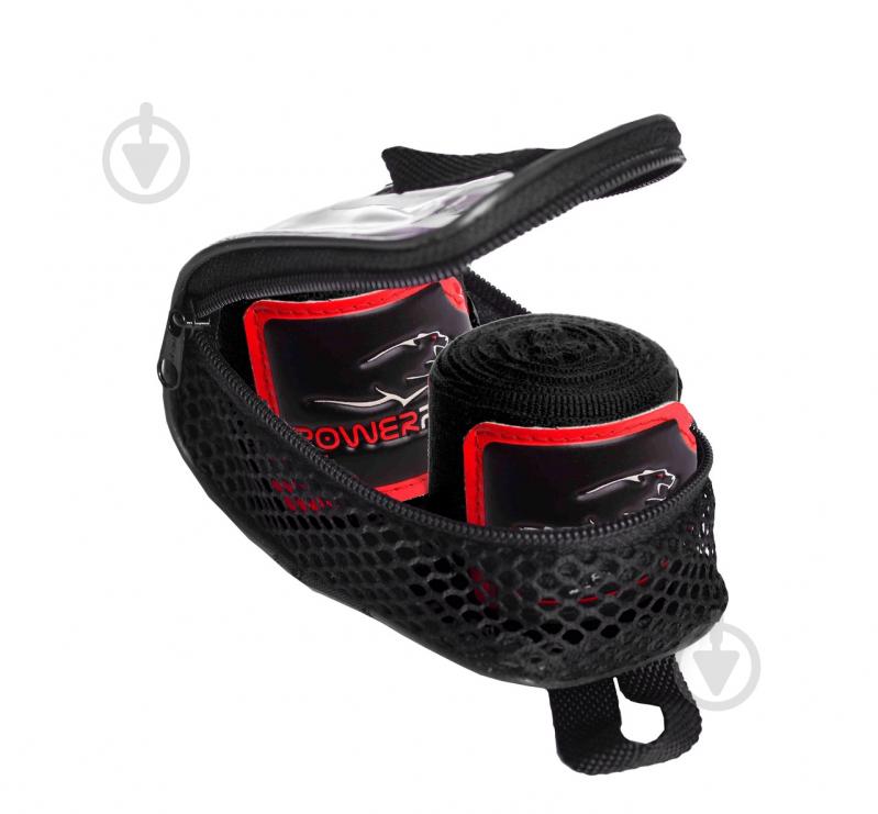 Боксерские бинты PowerPlay уни. черные 400 см PP_3046_Black - фото 3