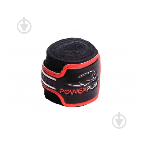 Боксерские бинты PowerPlay уни. черные 400 см PP_3046_Black - фото 2