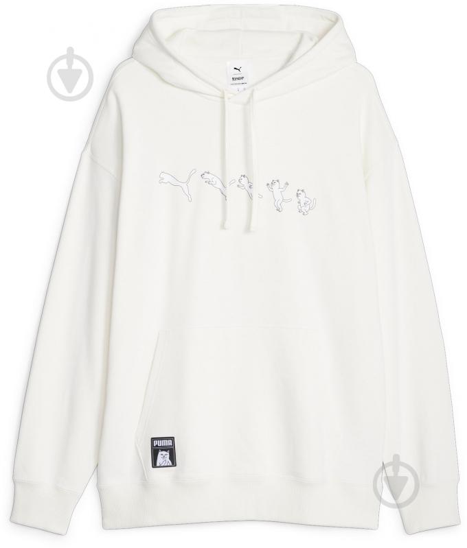 Джемпер Puma PUMA X RIPNDIP HOODIE TR 62219765 р.XL бежевий - фото 1