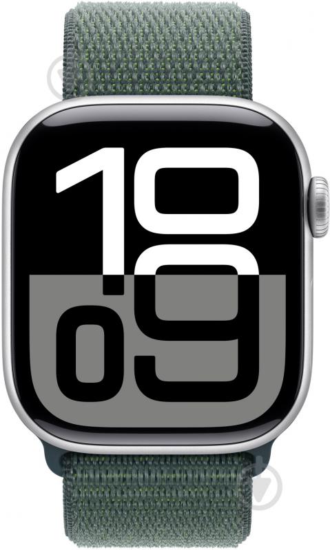 Ремешок Apple 42mm Lake Green Sport Loop (MXL23ZM/A) - фото 3