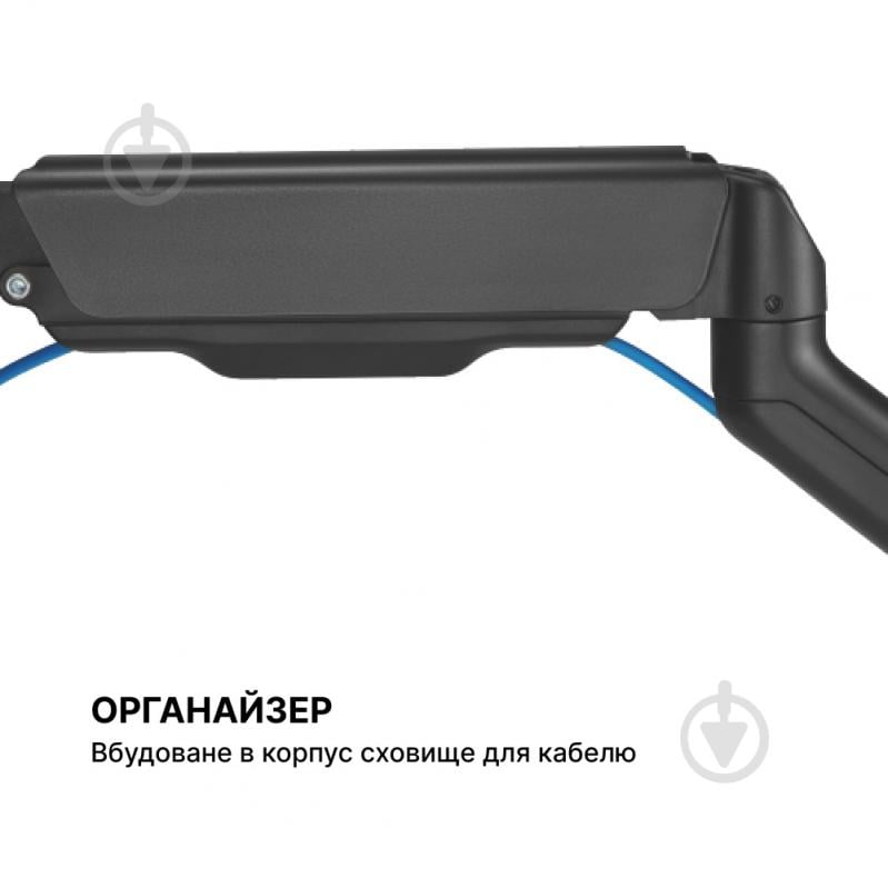 Кріплення для монітора OfficePro MA412B поворотно-похилі 17"-32" чорний - фото 12