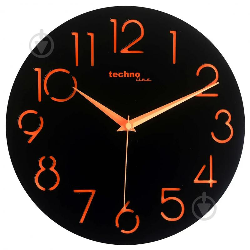 Часы настенные Black (WT7230) Technoline - фото 1