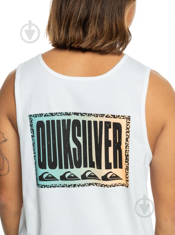 Футболка Quiksilver LONG FADE TANK EQYZT07663-WBB0 р.2XL белый - фото 4