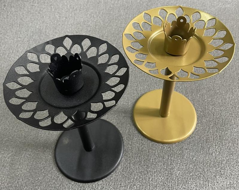 Подсвечник-трансформер 6 в 1 №4 14 см золотой - фото 4 Подсвечник-трансформер 6 в 1 №4 14 см золотой - фото 4